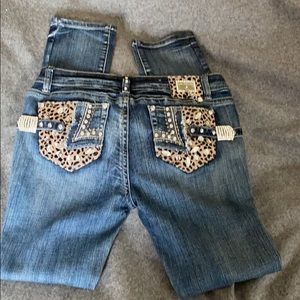 LA Idol USA skinny jeans. Add some sparkle to life
